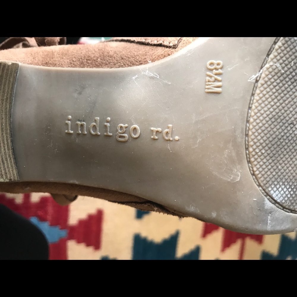 Indigo Rd. Fringe Booties - Picture 3 of 3
